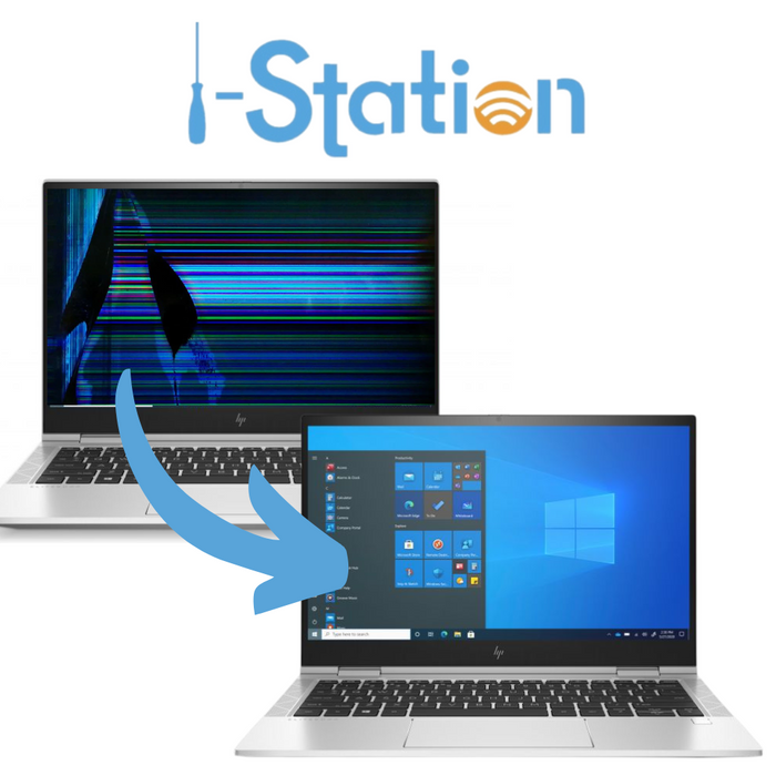 [13" inch] [Non-Touch Screen] HP Laptop Repair Service - i-Station