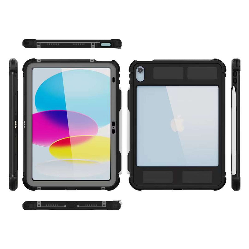 Load image into Gallery viewer, Apple iPad 10th 2022 10.9&quot; Shellbox Waterproof Heavy Duty Lifeproof Style Case - Polar Tech Australia
