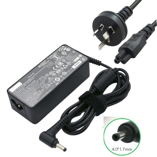 Lenovo IdeaPad Laptop AC Power Supply Adapter Charger (20V-2.25A / 45W) - 4.0x1.7mm - Polar Tech Australia