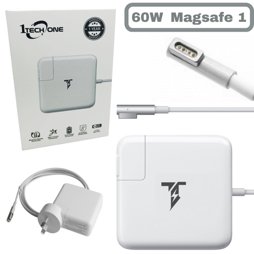 [16.5V-3.65A/60W][Magsafe 1 / "L" Tip] Apple MacBook Pro 13" A1278 Charger Power Adapter (16.5V-3.65A) - i-Station