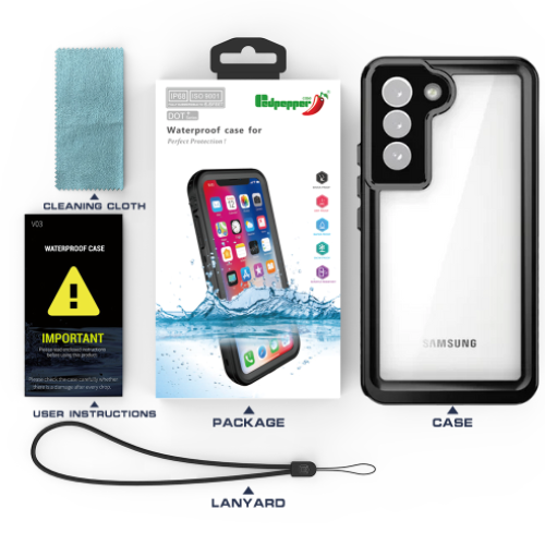 Load image into Gallery viewer, Samsung Galaxy S21 FE Redpepper Waterproof Heavy Duty Tough Armor Case - Polar Tech Australia
