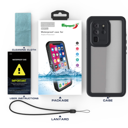 Samsung Galaxy S20/S20 Plus/S20 Ultra/S20 FE Redpepper Waterproof Heavy Duty Tough Armor Case - Polar Tech Australia