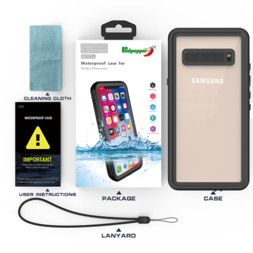 Samsung Galaxy S10/S10 Plus/S10e/S10 5G Redpepper Waterproof Heavy Duty Tough Armor Case - Polar Tech Australia