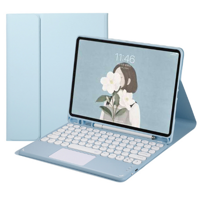 Apple iPad Air/Air 2/Pro 9.7"/5th (2017)/ 6th (2018) Smart Wireless Trackpad Keyboard Flip Case - Polar Tech Australia