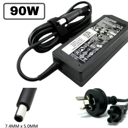 [90W/19.5V-4.62A][7.4*5.0] Dell Latitude Laptop Barrel AC Power Adapter Laptop Wall Charger (AU Plug) - Polar Tech Australia