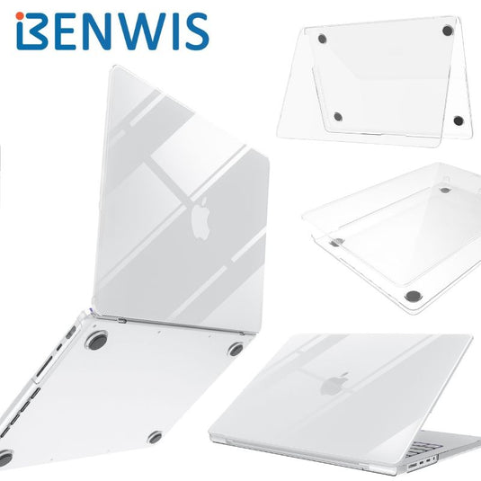 Benwis Apple MacBook Pro 14" A2442 & A2779 Crystal Hard Shell Thin Protective Case Cover - Polar Tech Australia