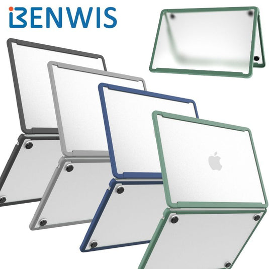 Benwis Apple MacBook Air 13.6" A2681 Shock-absorbing Shield Shockproof Heavy Duty Tough Case Cover - Polar Tech Australia