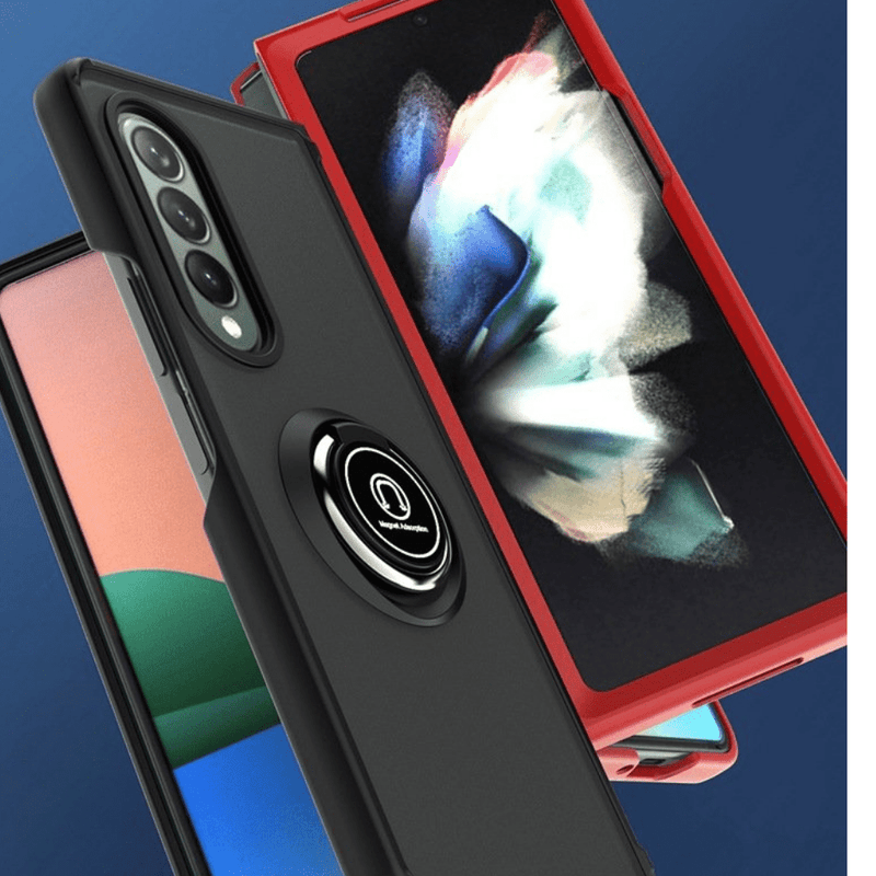 Load image into Gallery viewer, Samsung Galaxy Z Fold 3 5G (SM-F926) Magnet Ring Holder Case - Polar Tech Australia
