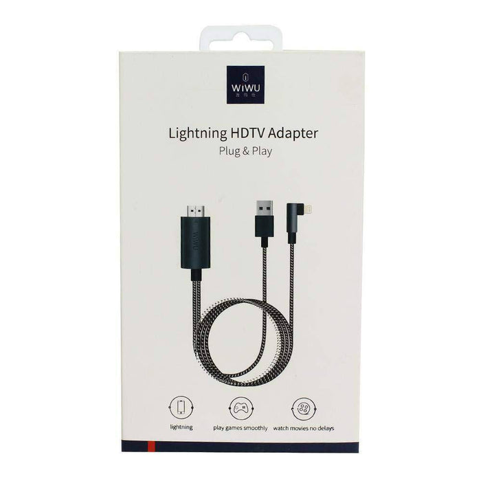 Clearance] WIWU Lightning to HDMI USB 2.0 Ultra HD 4k Charging