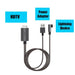 WIWU Lightning to HDMI USB 2.0 Ultra HD 4k Charging HDTV Video Cable Adapter Converter for iPhone/iPad - Polar Tech Australia